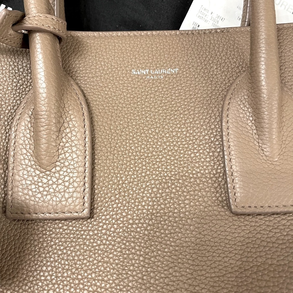 Reduced!! Saint Laurent Sac de Jour Small Taupe Soft Grained leather - Picture 6 of 15